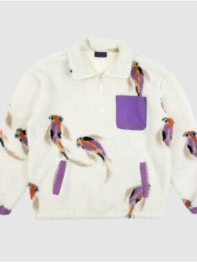 Taylor Swift Speak Now Koi Fish Sherpa Pullover